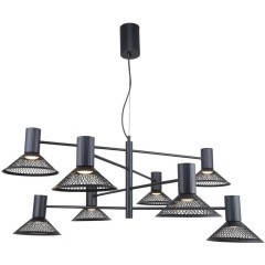 4623-8P, подвесная люстра, D900xH570/1470, 8xLEDx6W, 5280LM, 3000K, included 4623-8P, подвесная люстра, D900xH570/1470, 8xLEDx6W, 5280LM, 3000K, included