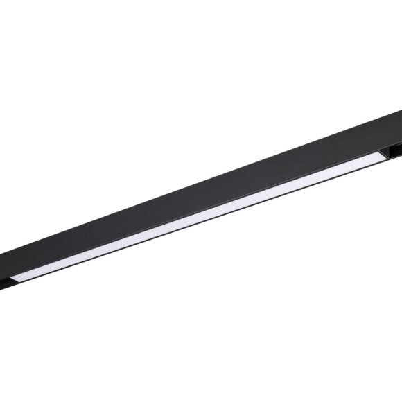 359940 Черный трековый линейный светильник 65см с перекл. цв. темп. 3000;4000;6000К (токопроводящий) 220В 30Вт 120° 1800Лм CRI90 Novotech VECTOR