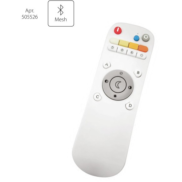 Программируемый пульт Д/У PRO APP к 205ххх(TETA) Lightstar Lightstar 505526 Программируемый пульт Д/У PRO APP к 205ххх(TETA) Lightstar Lightstar 505526