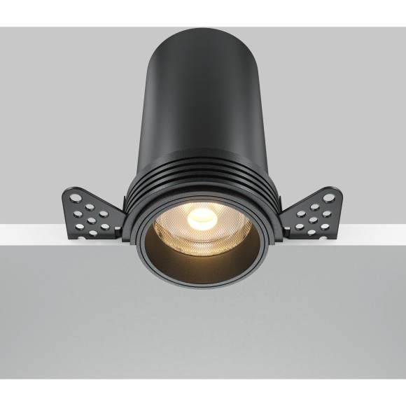 Встраиваемый светильник Maytoni FOCUS LED 3000K 12Вт 60° DL125-L12-3K-TRS-B