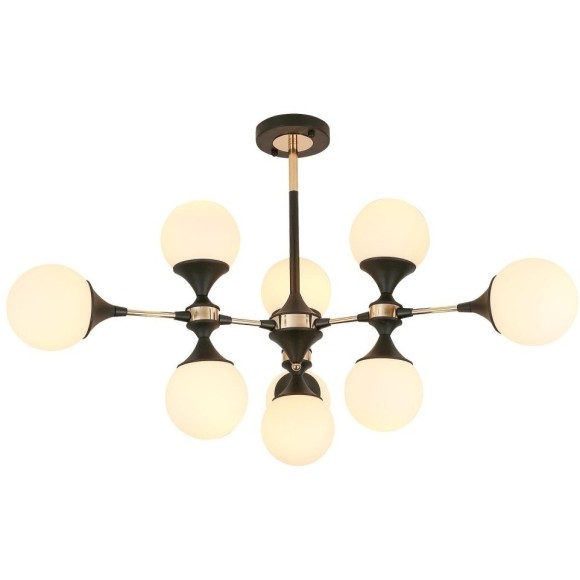 Люстра потолочная Lussole GRLSP-8306 ASTORIA IP21 под лампы 9xE27 90W