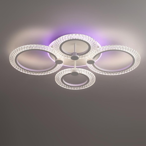 8017/60CL Потолочный светильник Lumion LEDIO c подсв. осн. LED 60W Ra90 Lm5100 220V 3000-6000K MOLLY 8017/60CL Потолочный светильник Lumion LEDIO c подсв. осн. LED 60W Ra90 Lm5100 220V 3000-6000K MOLLY