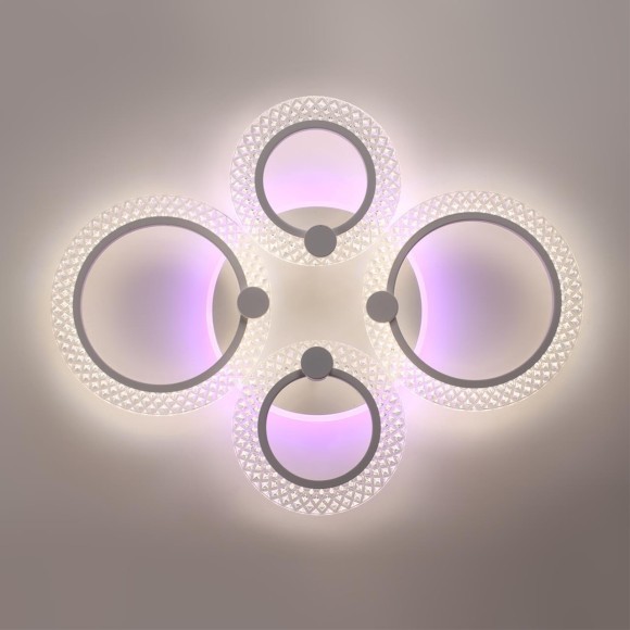 8017/60CL Потолочный светильник Lumion LEDIO c подсв. осн. LED 60W Ra90 Lm5100 220V 3000-6000K MOLLY 8017/60CL Потолочный светильник Lumion LEDIO c подсв. осн. LED 60W Ra90 Lm5100 220V 3000-6000K MOLLY