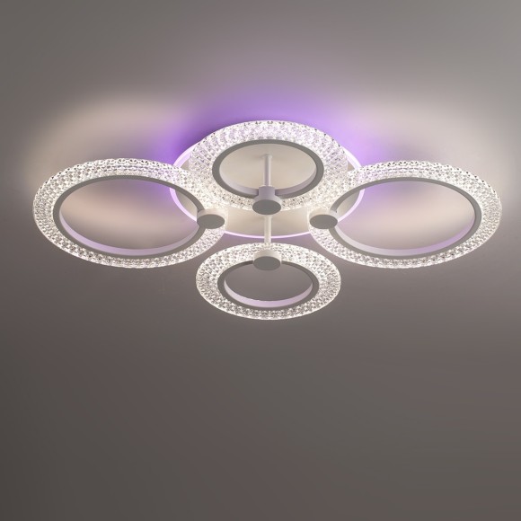 8017/60CL Потолочный светильник Lumion LEDIO c подсв. осн. LED 60W Ra90 Lm5100 220V 3000-6000K MOLLY 8017/60CL Потолочный светильник Lumion LEDIO c подсв. осн. LED 60W Ra90 Lm5100 220V 3000-6000K MOLLY