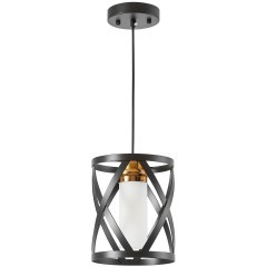 Подвесной светильник Lumina Deco Astila LDP 1242-1 BK+MD Подвесной светильник Lumina Deco Astila LDP 1242-1 BK+MD