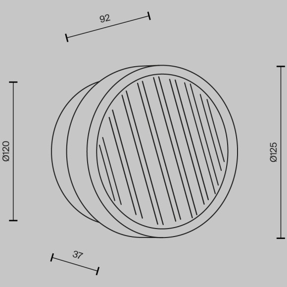 MOD493WL-L6PTK1 Настенный светильник (бра) с послед. переключением цветности с выключателя 2700-3000-4000К Maytoni Olo MOD493WL-L6PTK1 Настенный светильник (бра) с послед. переключением цветности с выключателя 2700-3000-4000К Maytoni Olo