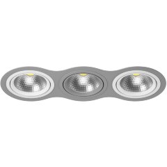 Встраиваемый светильник Lightstar i939060906 Intero 111 под лампы 3xGU10 150W Встраиваемый светильник Lightstar i939060906 Intero 111 под лампы 3xGU10 150W