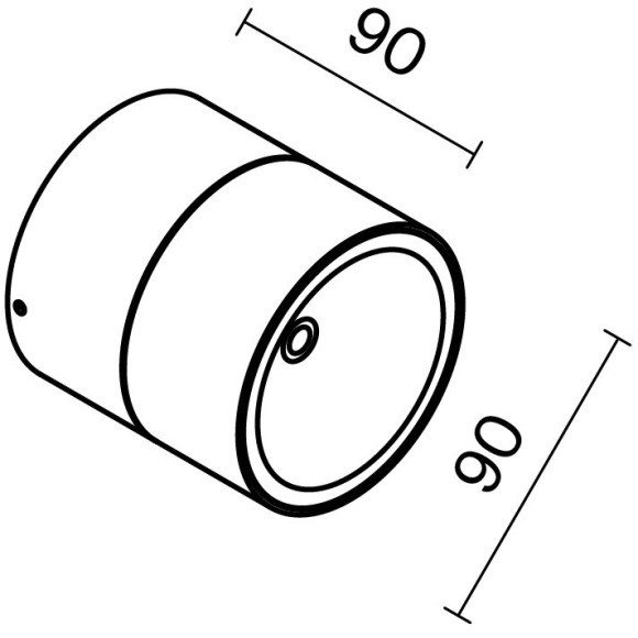Потолочный светильник Outdoor O310CL-L7GF3K