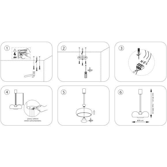 Люстра подвесная 30W 3000K белый Catania Lightstar 689116 Люстра подвесная 30W 3000K белый Catania Lightstar 689116