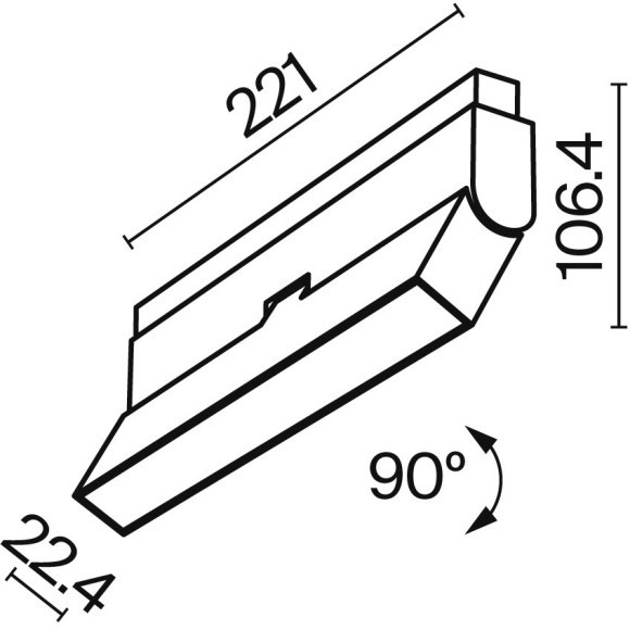 TR036-4-12WTW-DD-B Трековый магнитный SMART (App, DALI, Алиса) светодиодный светильник Maytoni Exility CRI90+ 2700-6000К 550Лм 120° 12Вт