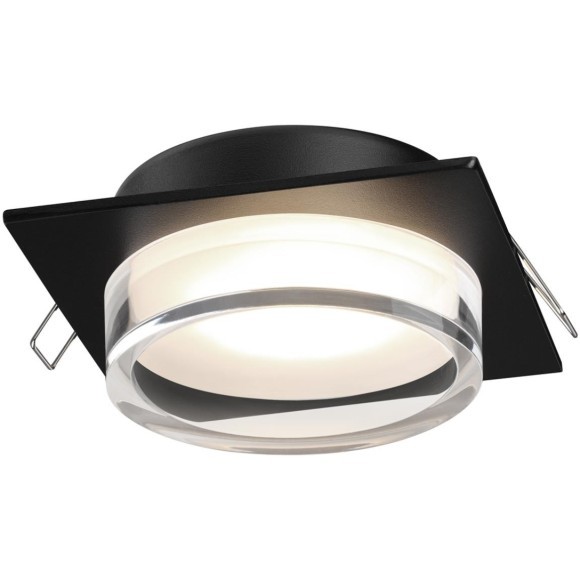 371028 WIR NT25 570 черный Светильник встраиваемый IP20 GX53 12Вт 220-240V GEM