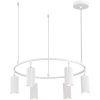 SL1213.503.06 Светильник подвесной ST-Luce Белый/Белый GU10 6*5W 4000K KENDO