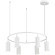 SL1213.503.06 Светильник подвесной ST-Luce Белый/Белый GU10 6*5W 4000K KENDO