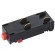 Прямой соединитель питания черный TETA PRO 220V Lightstar 505107