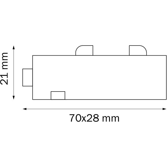 Прямой соединитель питания черный TETA PRO 220V Lightstar 505107 Прямой соединитель питания черный TETA PRO 220V Lightstar 505107