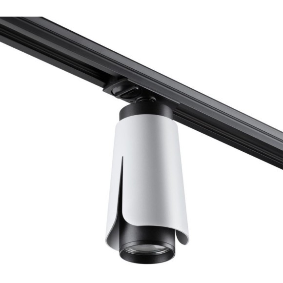 Трехжильный однофазный трековый светильник Novotech TULIP 370837 Трехжильный однофазный трековый светильник Novotech TULIP 370837