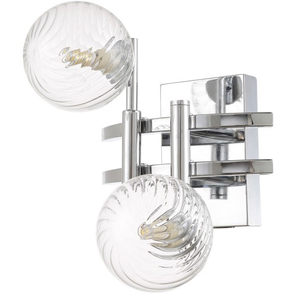 Бра Crystal Lux LUXURY AP2 CHROME Бра Crystal Lux LUXURY AP2 CHROME