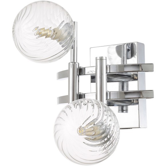 Бра Crystal Lux LUXURY AP2 CHROME Бра Crystal Lux LUXURY AP2 CHROME