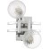 Бра Crystal Lux LUXURY AP2 CHROME