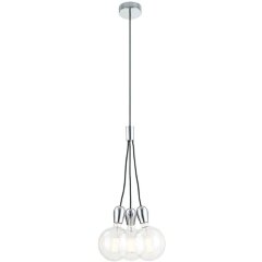 Подвесной светильник с 3 лампами Lussole LSP-8122 MARICOPA IP21 под лампы 3xE27 120W Подвесной светильник с 3 лампами Lussole LSP-8122 MARICOPA IP21 под лампы 3xE27 120W