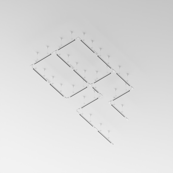 1м белый трехфазный шинопровод Maytoni Trinity TRX005-311W