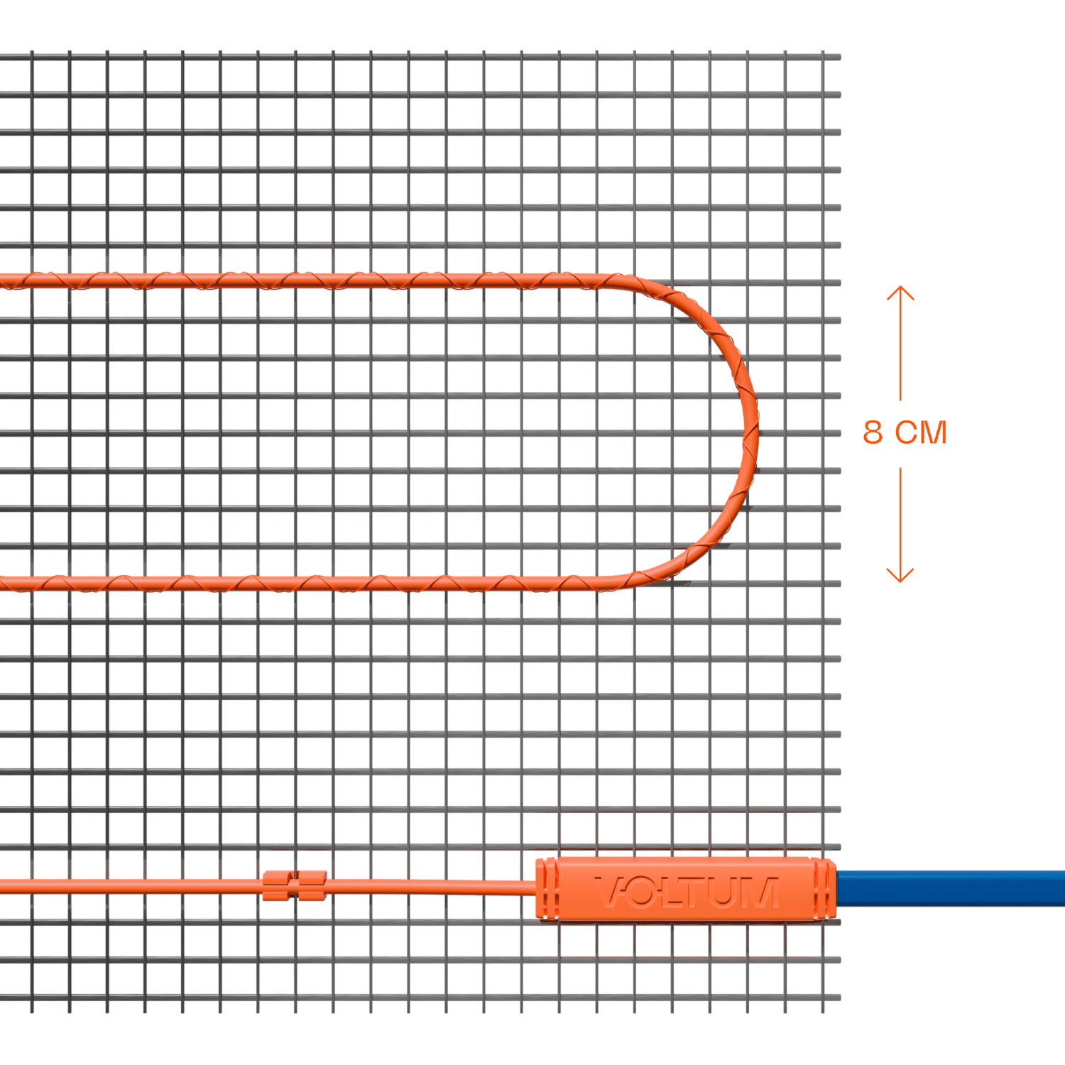 VLT01-150-0.5 Нагревательный мат (Теплый пол) длиной 1 метр и шириной 0,5 метра Voltum Т150 мощность 75Вт 150Вт/м², двужильный экранированный кабель, клеевая сетка, укладка в плиточный клей/стяжку, гарантия 25 лет VLT01-150-0.5 Нагревательный мат (Теплый пол) длиной 1 метр и шириной 0,5 метра Voltum Т150 мощность 75Вт 150Вт/м², двужильный экранированный кабель, клеевая сетка, укладка в плиточный клей/стяжку, гарантия 25 лет