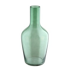 421371 SAMUNTAI Декоративная ваза стекло зеленый H480 Ø230