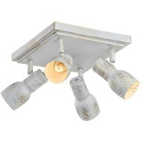 Спот потолочный Lussole GRLSP-8056 MIAMI IP21 под лампы 4xE14 24W