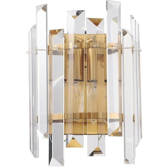 Светильник настенный хрустальный 2114/05/02W Stilfort, серия Feeriya