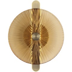 SL6141.311.01 Светильник настенный ST-Luce бронза/янтарь LED 1*11W 4000K WASI