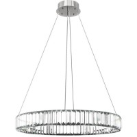10135/600 Chrome Подвесной светильник LOFT IT Crystal ring