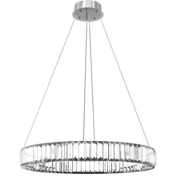 10135/600 Chrome Подвесной светильник LOFT IT Crystal ring