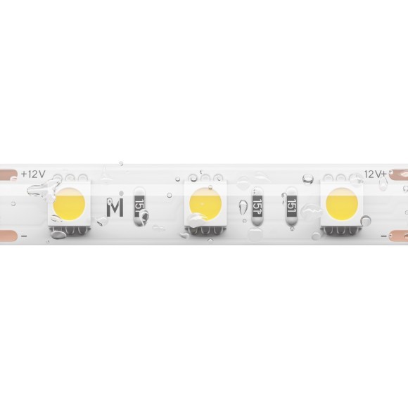Светодиодная лента Base 12В 5050 14,4Вт/м 6000K 5м IP 65 201188