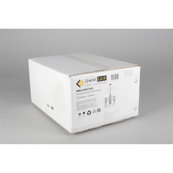 Подвесная люстра Mellitto OML-63813-03 Подвесная люстра Mellitto OML-63813-03