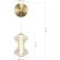 SL6136.201.01 Светильник настенный ST-Luce золото/коньячный LED 1*6W 3000K SPINE