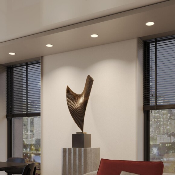 359879 WIR NT26 000 белый Светильник встраиваемый с переключателем цв. температуры IP20 LED 18W 100-265V 3000К/4000К/6000К LANTE