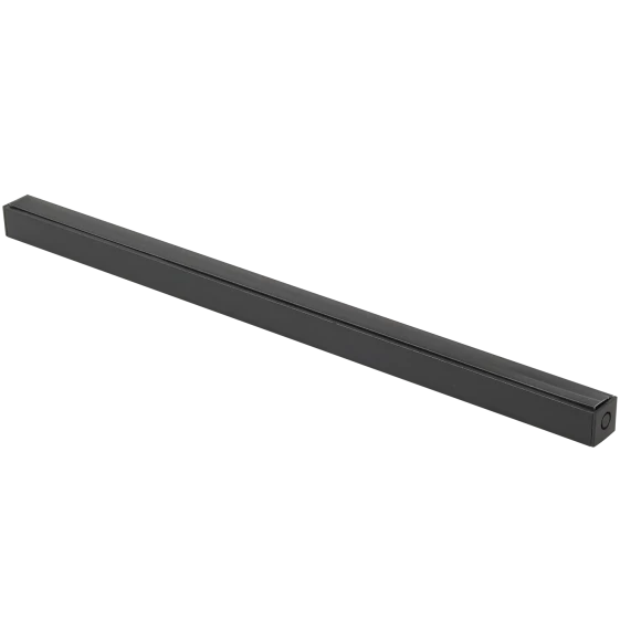 Crystal Lux CLT 0.114 01 L2000 BL 1407/030 Низкопрофильный черный накладной/подвесной магнитный шинопровод 2м, 2000x25x26мм