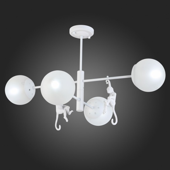 SLE115102-04 Светильник потолочный Белый/Белый E14 4*60W TENATO SLE115102-04 Светильник потолочный Белый/Белый E14 4*60W TENATO