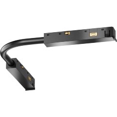 Maytoni Exility X TRA239CS-42B Гибкий угловой коннектор питания для шинопроводов серии Exility X Maytoni Exility X TRA239CS-42B Гибкий угловой коннектор питания для шинопроводов серии Exility X