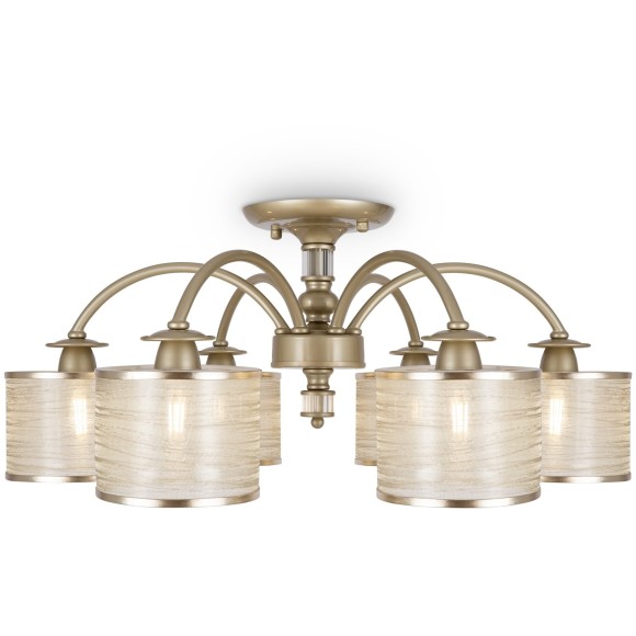 Люстра потолочная Freya FR2539CL-06G Ksenia под лампы 6xE14 40W