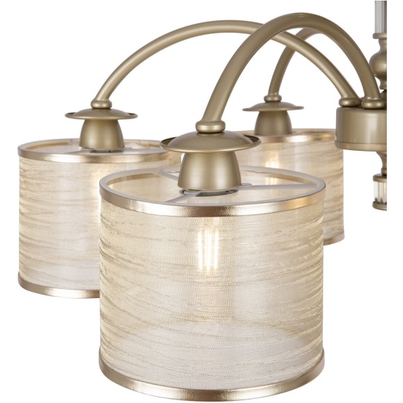 Люстра потолочная Freya FR2539CL-06G Ksenia под лампы 6xE14 40W