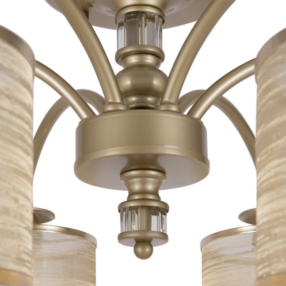 Люстра потолочная Freya FR2539CL-06G Ksenia под лампы 6xE14 40W