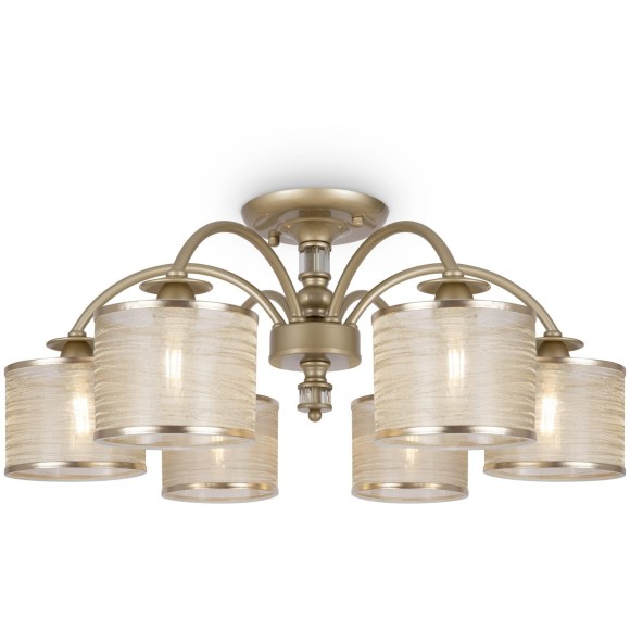 Люстра потолочная Freya FR2539CL-06G Ksenia под лампы 6xE14 40W