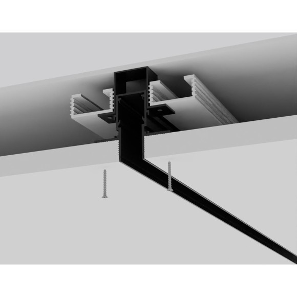 Магнитный узкий 3м встраиваемый в ГКЛ 12мм шинопровод Favourite Logica 1012-TB-300 Магнитный узкий 3м встраиваемый в ГКЛ 12мм шинопровод Favourite Logica 1012-TB-300