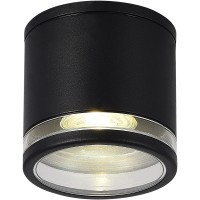 SL9009.402.01 Светильник уличный потолочный ST-Luce черный/белый GU10 1*50W TUBO