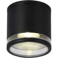 SL9009.402.01 Светильник уличный потолочный ST-Luce черный/белый GU10 1*50W TUBO