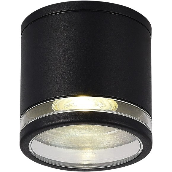 SL9009.402.01 Светильник уличный потолочный ST-Luce черный/белый GU10 1*50W TUBO