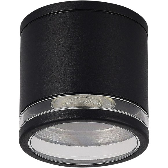 SL9009.402.01 Светильник уличный потолочный ST-Luce черный/белый GU10 1*50W TUBO