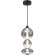 SL6119.403.24 Светильник подвесной ST-Luce Черный/Дымчато-Серый LED 1*24W 3000K PERLINA