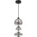 SL6119.403.24 Светильник подвесной ST-Luce Черный/Дымчато-Серый LED 1*24W 3000K PERLINA